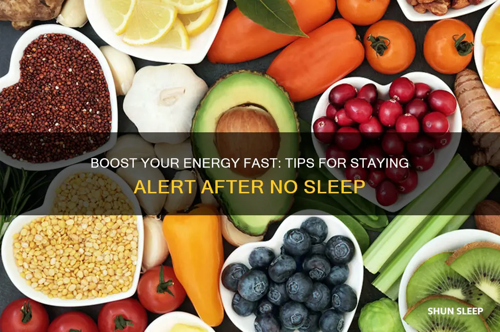 how to get more energy after no sleep