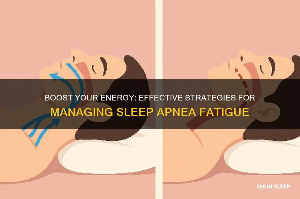 how to get more energy with sleep apnea