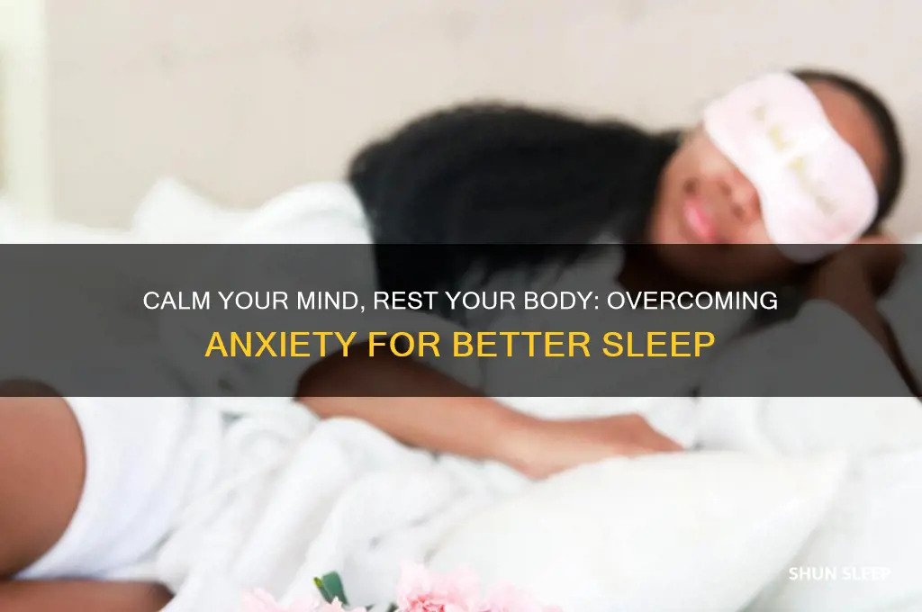 how to get more restful sleep with anxiety