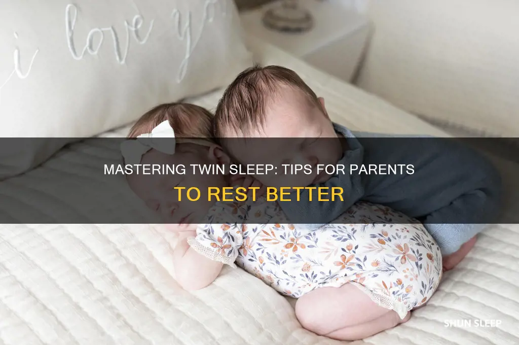 how to get more sleep with twins