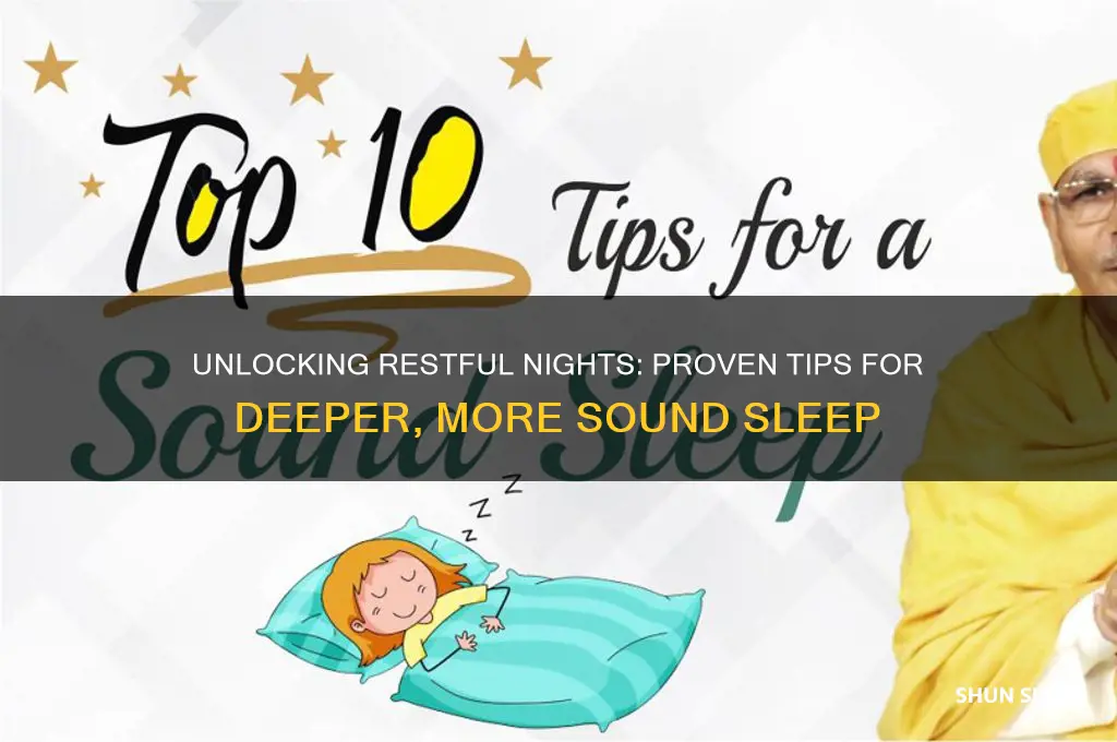 how to get mote sound sleep