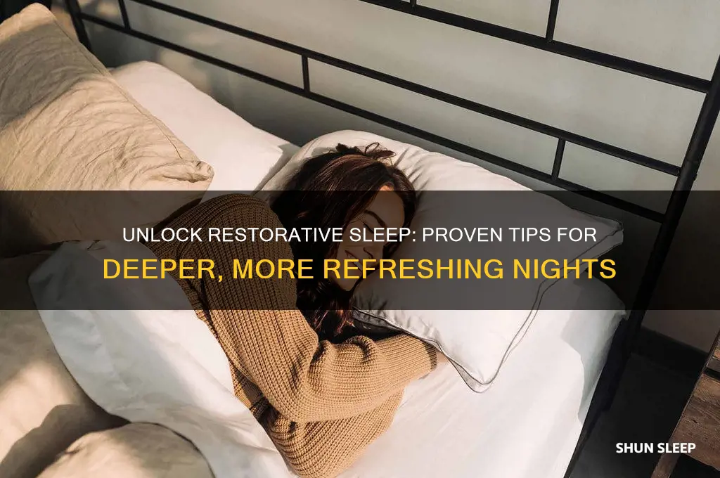 how to get mroe deep sleep