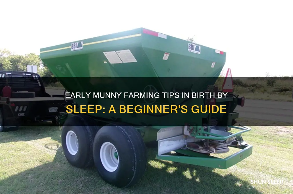 how to get munny early birth by sleep