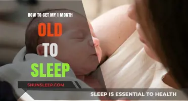 Gentle Tips for Helping Your 1-Month-Old Baby Sleep Peacefully