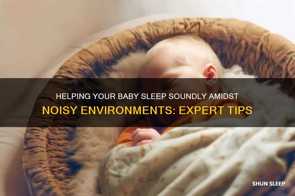 how to get my baby to sleep through noise