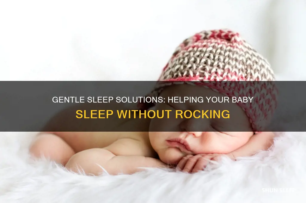 how to get my baby to sleep without rocking her