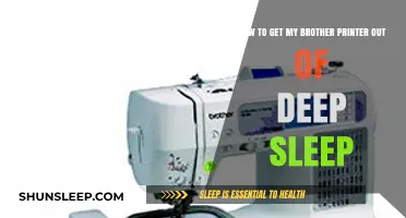 Wake Up Your Brother Printer: Escaping Deep Sleep Mode Easily