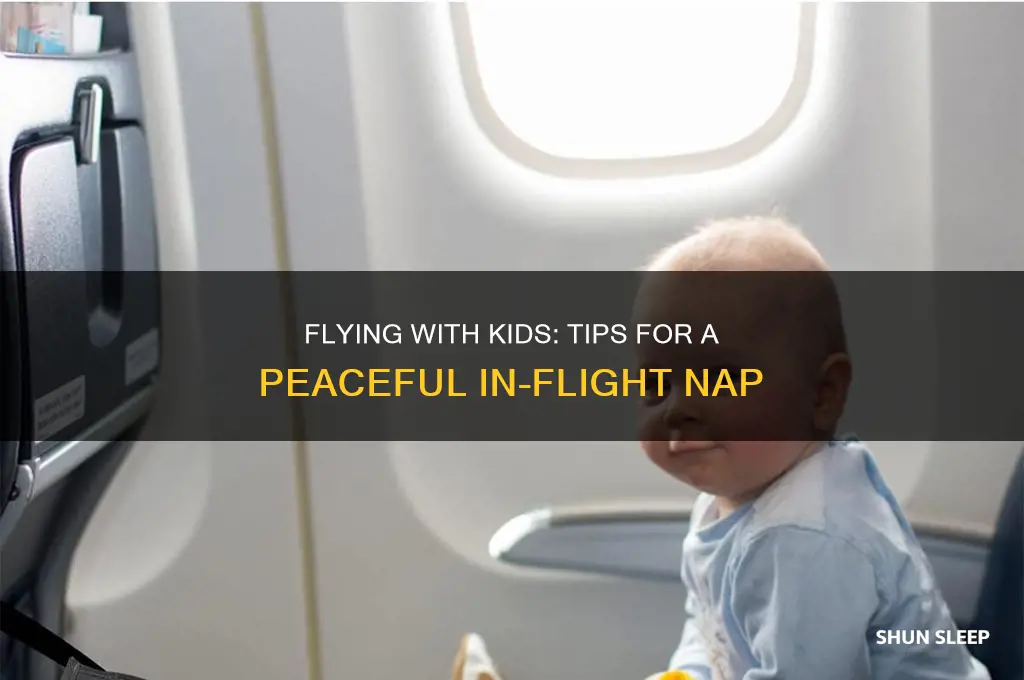 how to get my child to sleep on a plane