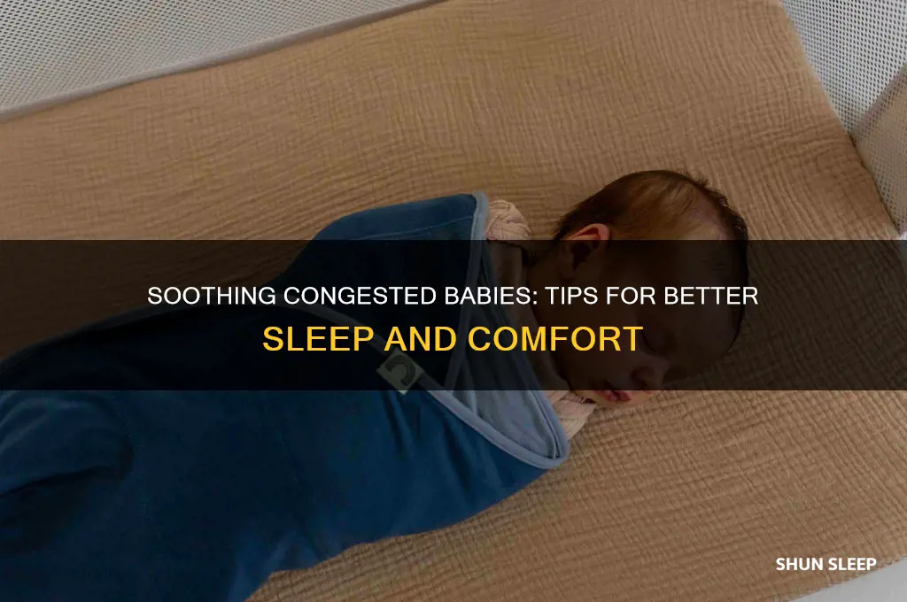 how to get my congested baby to sleep