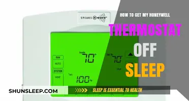 Wake Up Your Honeywell Thermostat: Quick Fix for Sleep Mode