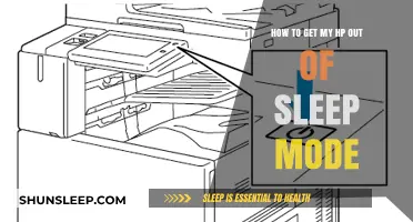 Wake Up Your HP: Quick Steps to Exit Sleep Mode Easily