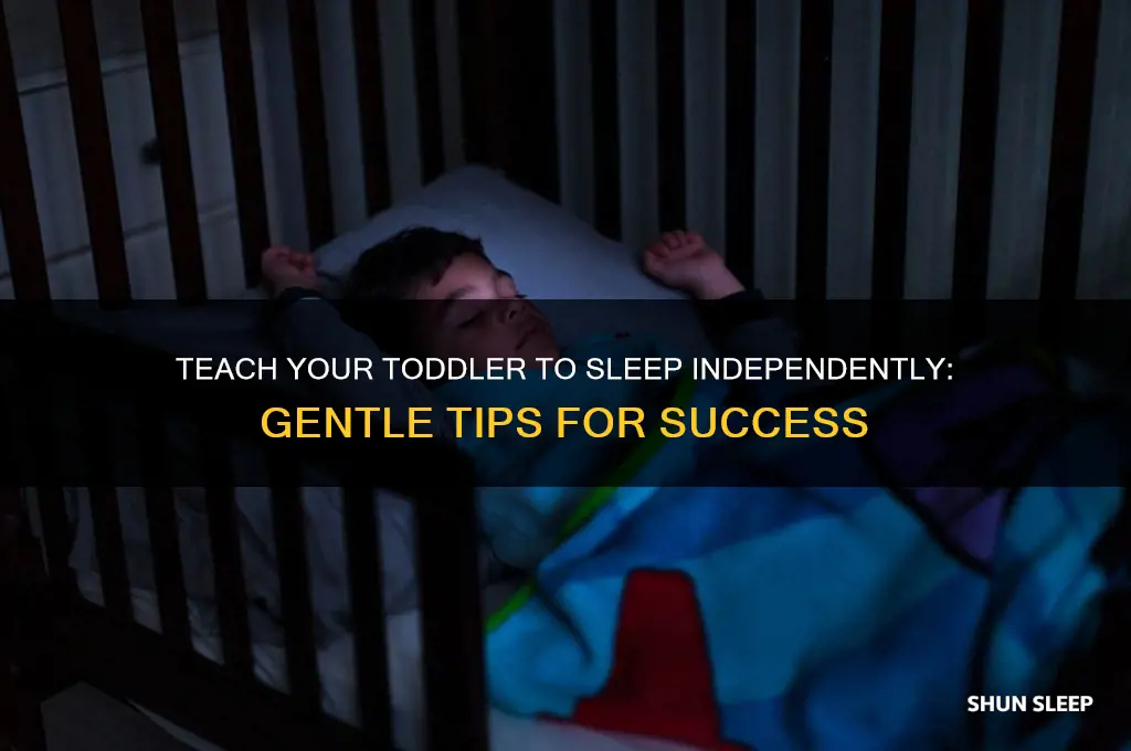 how to get my toddler to put herself to sleep