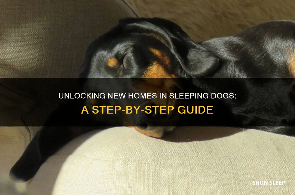 how to get new house in sleeping dogs