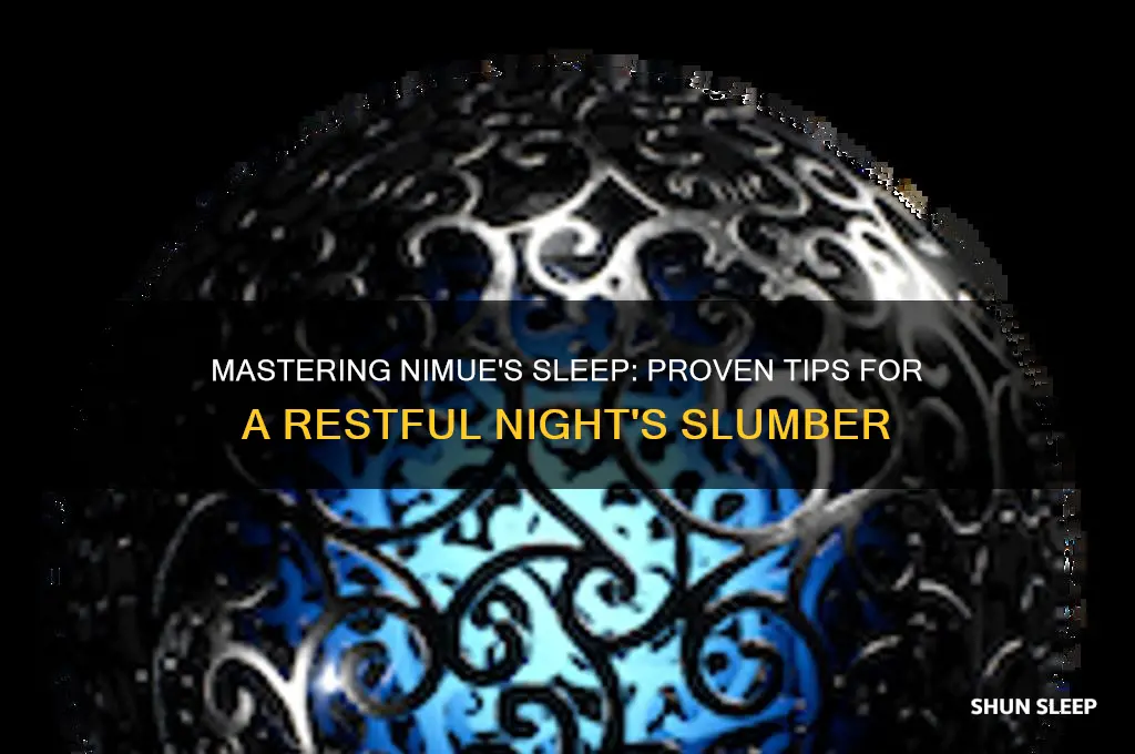 how to get nimue sleeping