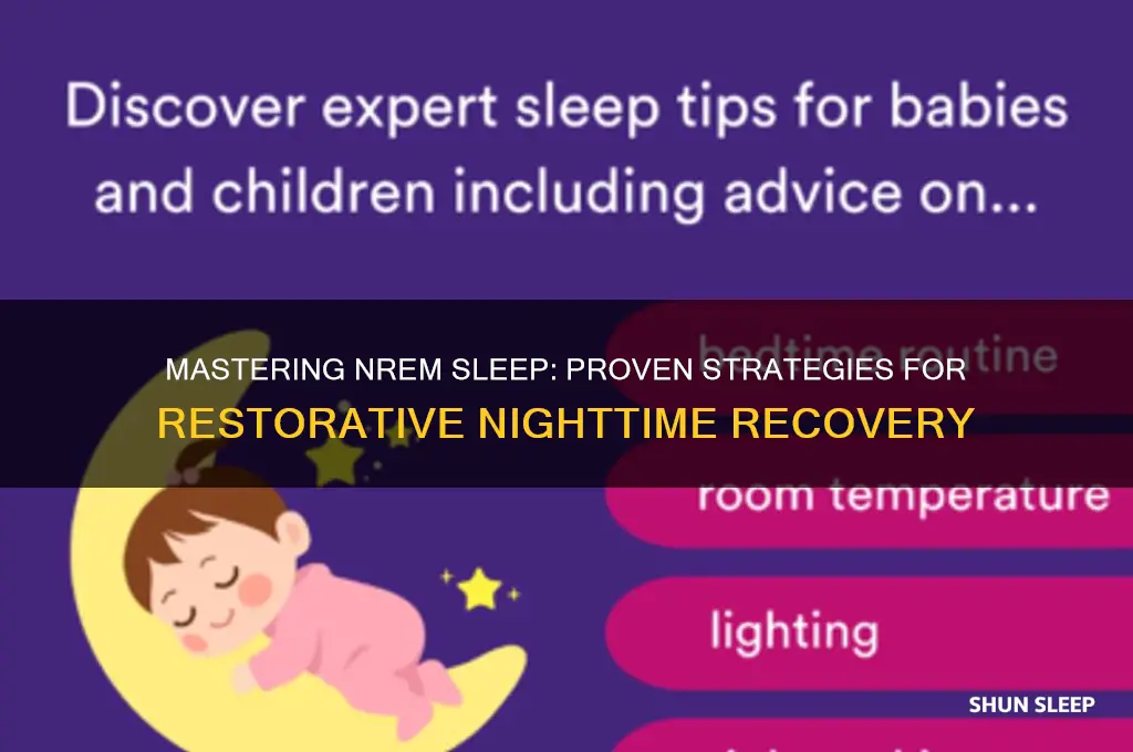 how to get nrem sleep