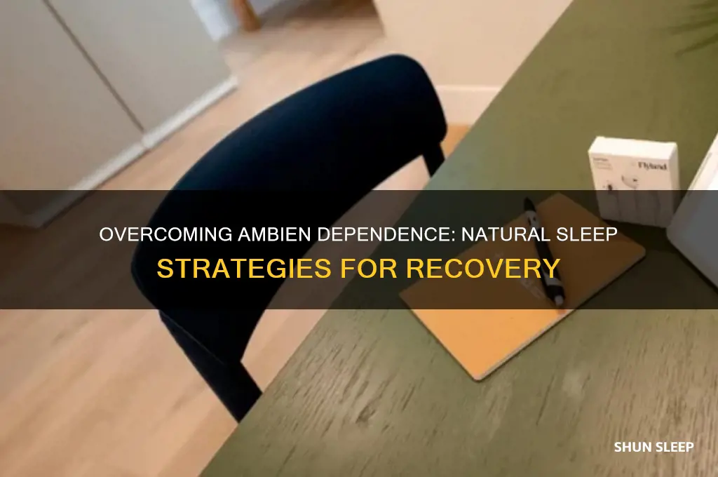 how to get off ambien and sleep