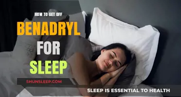 Breaking Free from Benadryl: Strategies for Better, Natural Sleep Solutions
