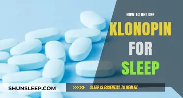 Safely Stopping Klonopin for Sleep: A Comprehensive Guide to Withdrawal