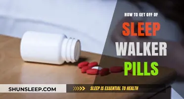 Safely Stopping Sleep Walker Pills: A Step-by-Step Guide to Recovery
