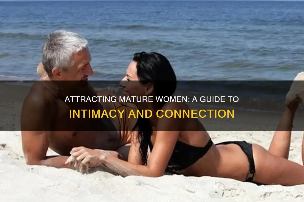 how to get older woman to sleep with you