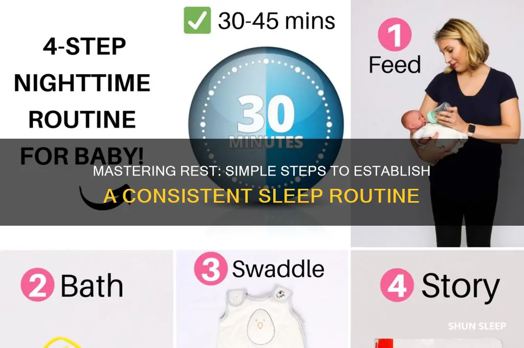 how to get on a sleep routine