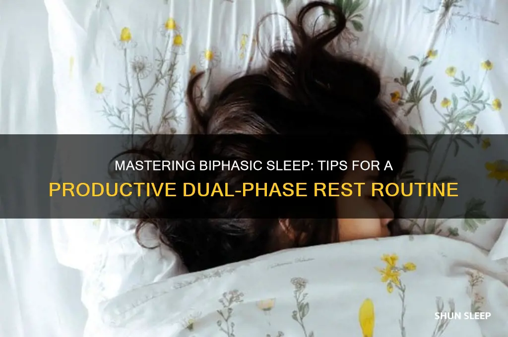 how to get on biphasic sleep