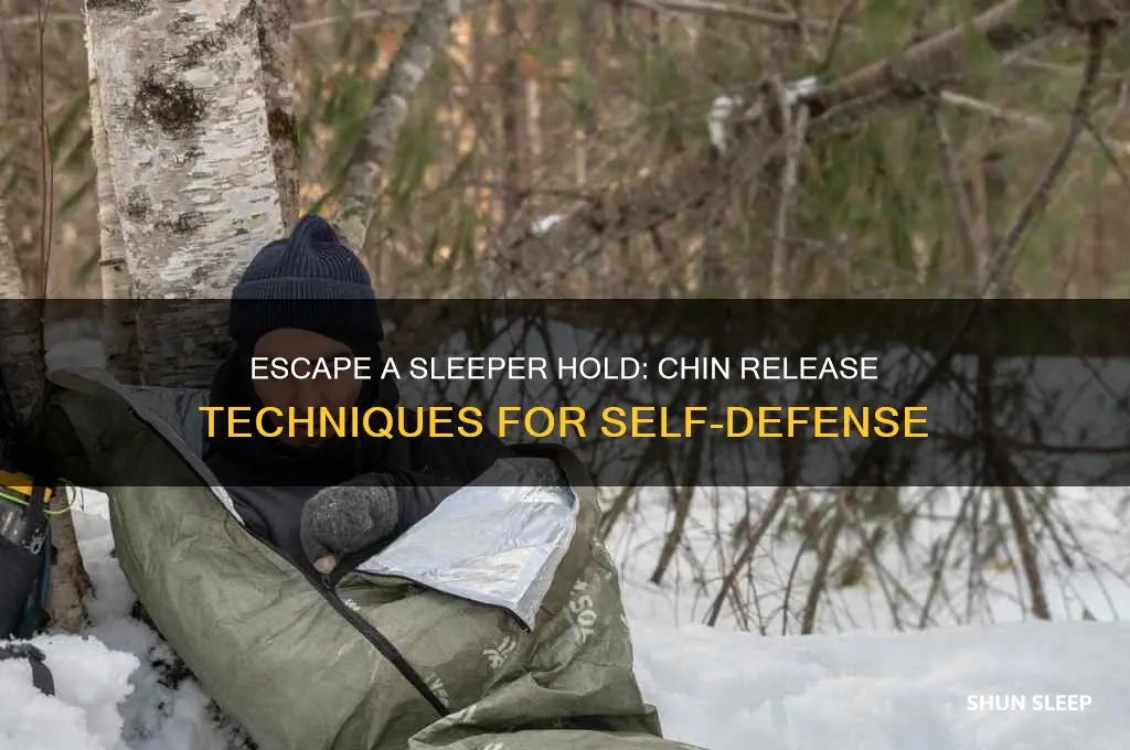 how to get out of a sleeper hold chin
