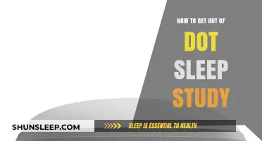 Escape DOT Sleep Study Requirements: A Step-by-Step Guide to Success