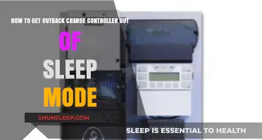 Wake Up Your Outback Charge Controller: Exit Sleep Mode Easily