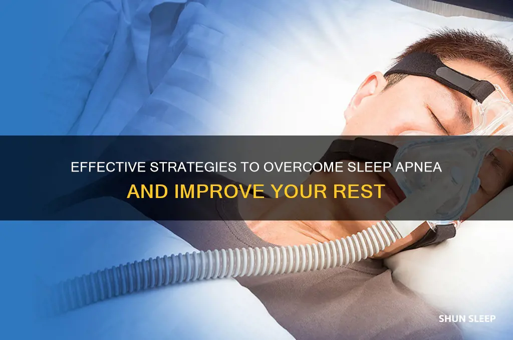 how to get over sleep apnea