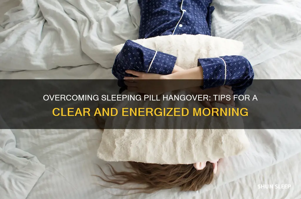 how to get over sleeping pill hangover