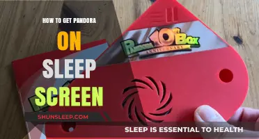 Unlock Pandora on Sleep Screen: Easy Steps for Seamless Listening