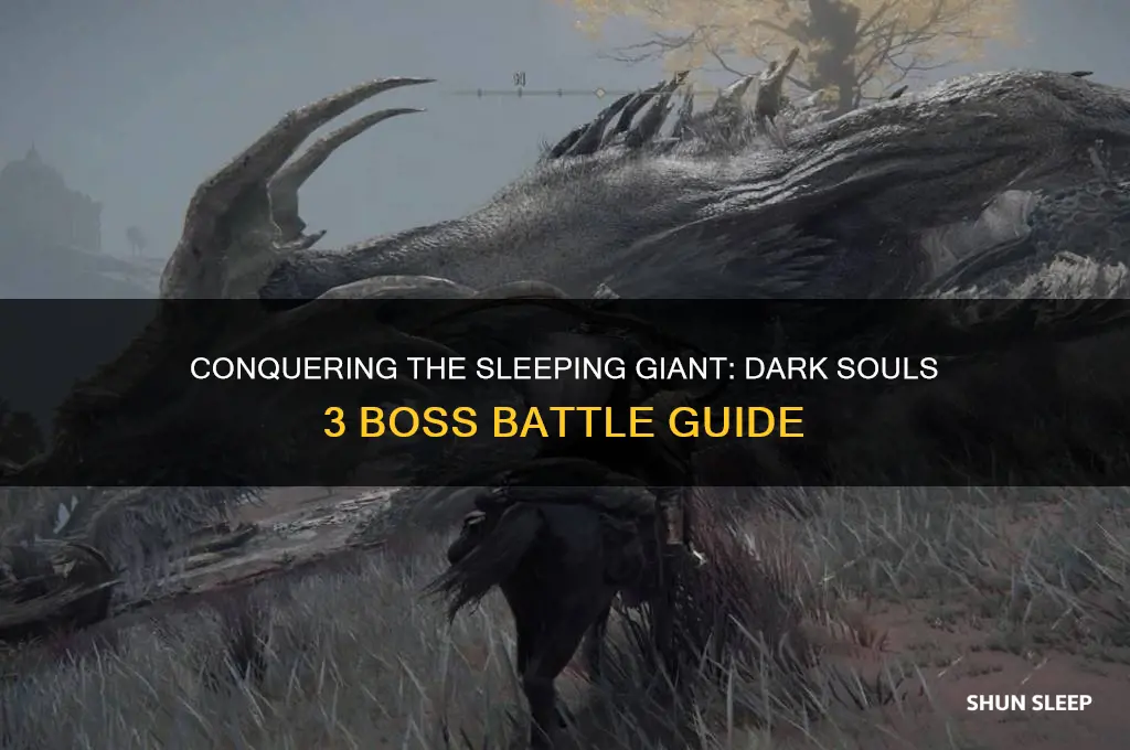 how to get past sleeping giant ds3
