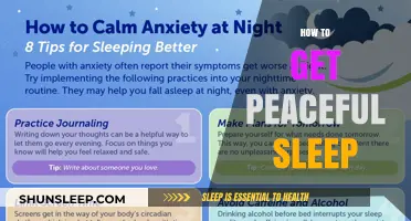 Unlocking Serenity: Simple Steps for Achieving Peaceful Sleep Every Night