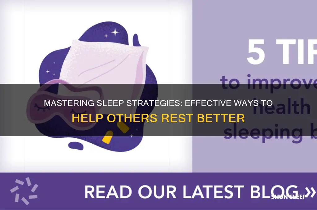 how to get people to go to sleep