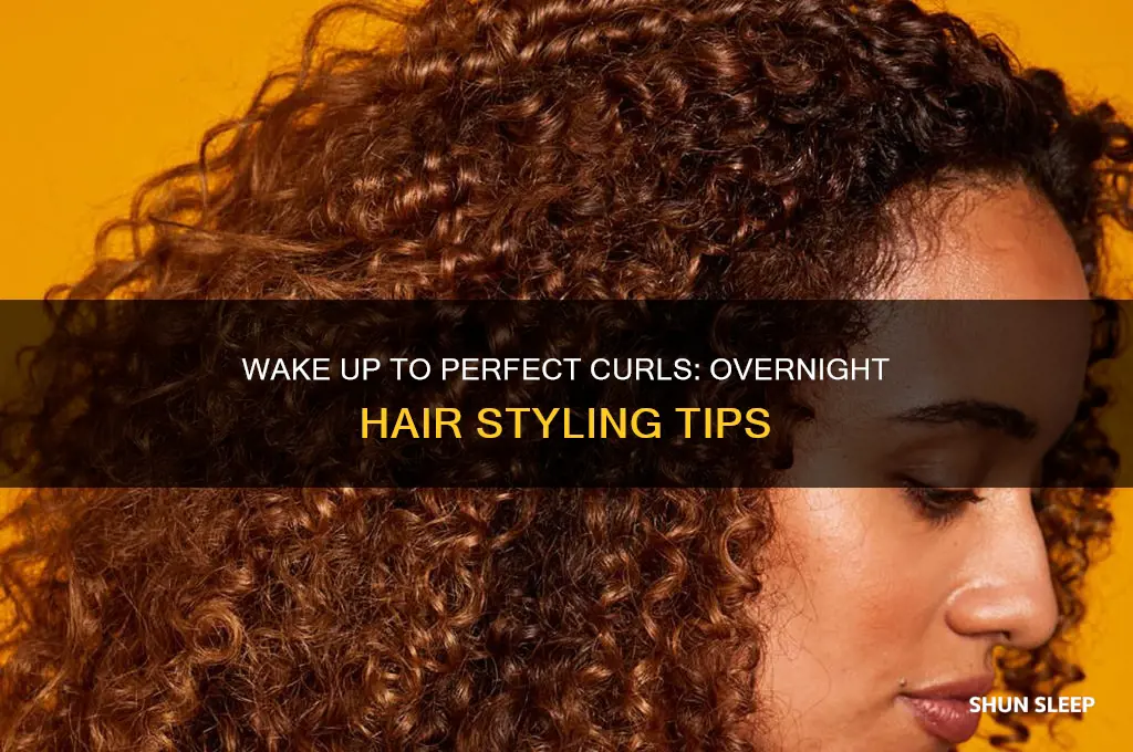 how to get perfect curls while sleeping