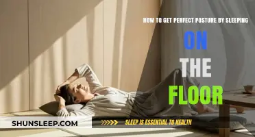 Sleep on the Floor: Unlock Perfect Posture with Simple Tips