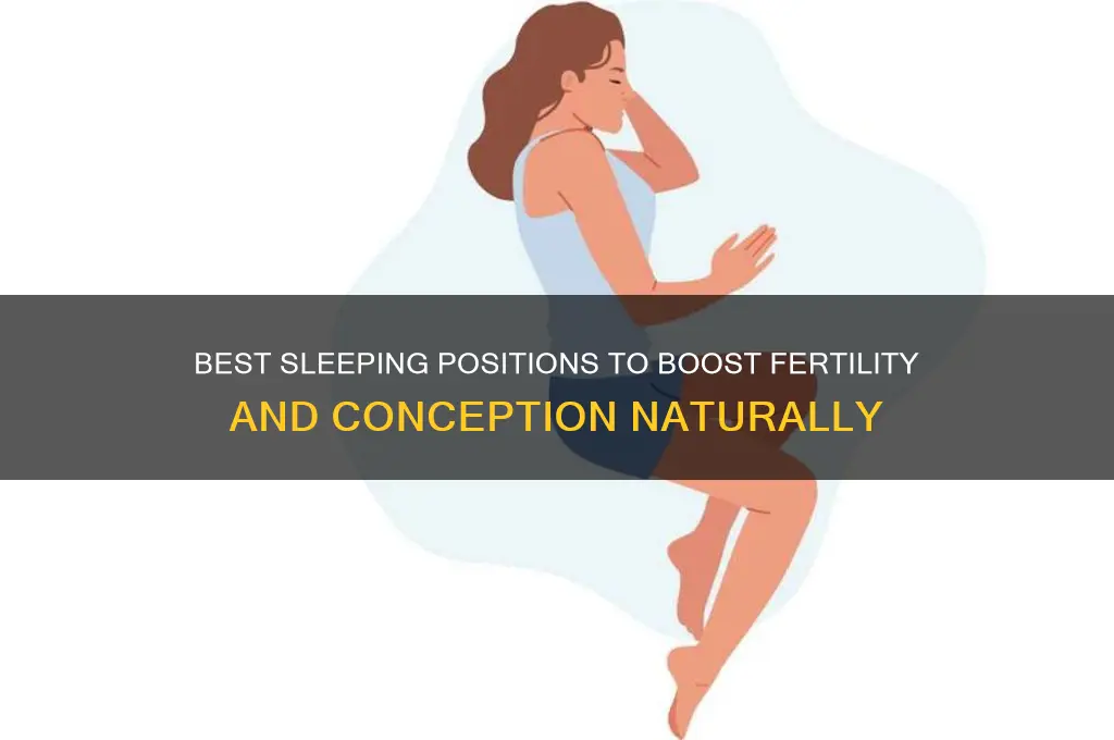 how to get pregnant sleeping position