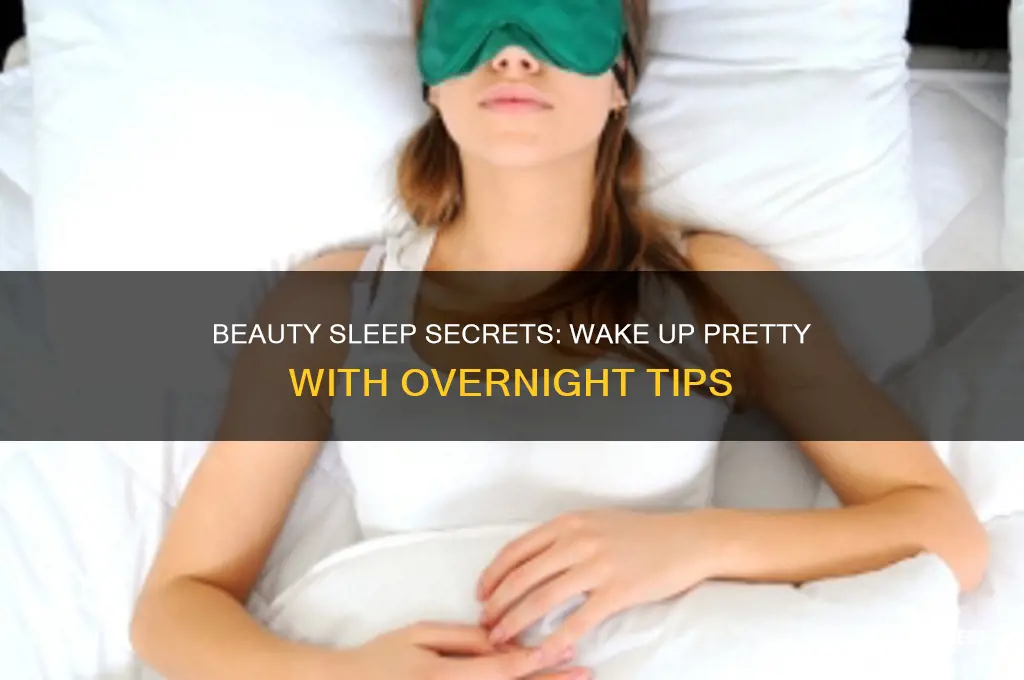 how to get pretty in your sleep