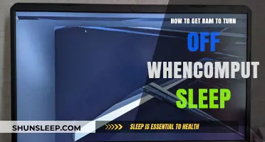 Optimize Sleep Mode: Guide to Turning Off RAM When Computer Sleeps