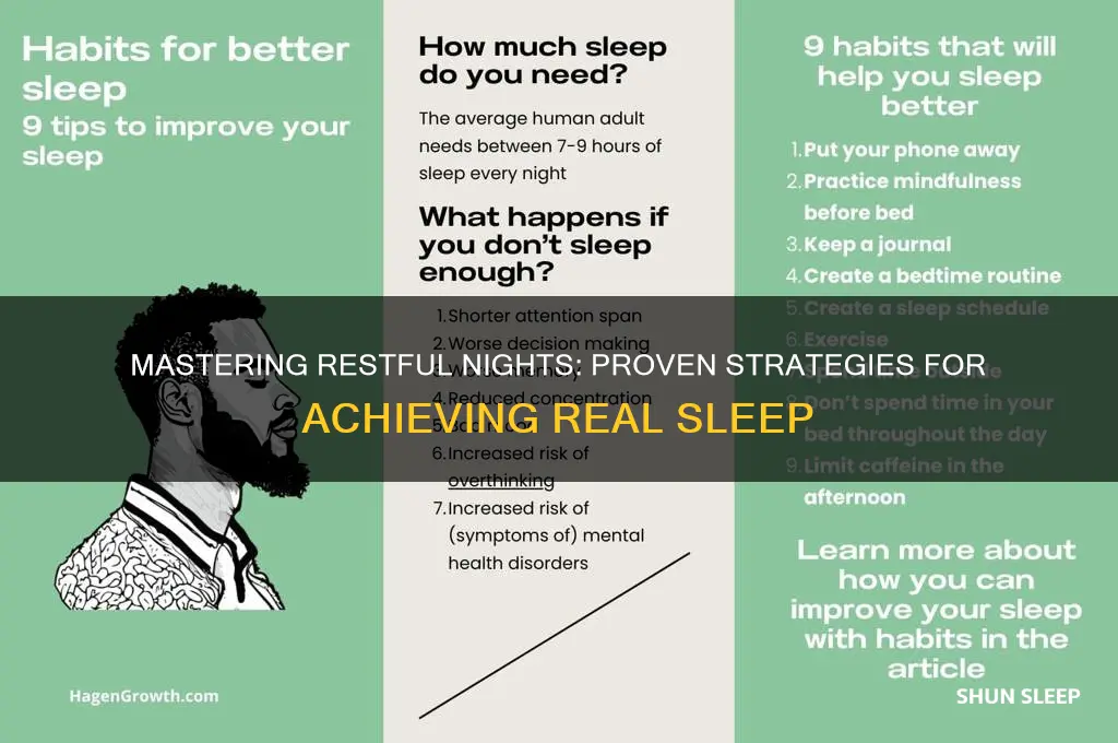 how to get real sleep