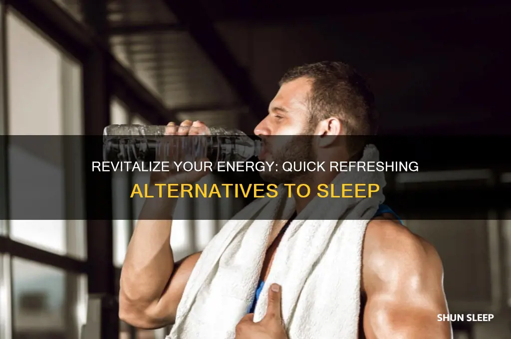 how to get refreshed without sleep