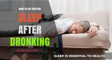 Sleep Soundly After Drinking: Tips for Restorative Rest and Recovery