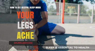 Ease Leg Pain for Better Sleep: Tips for Restful Nights