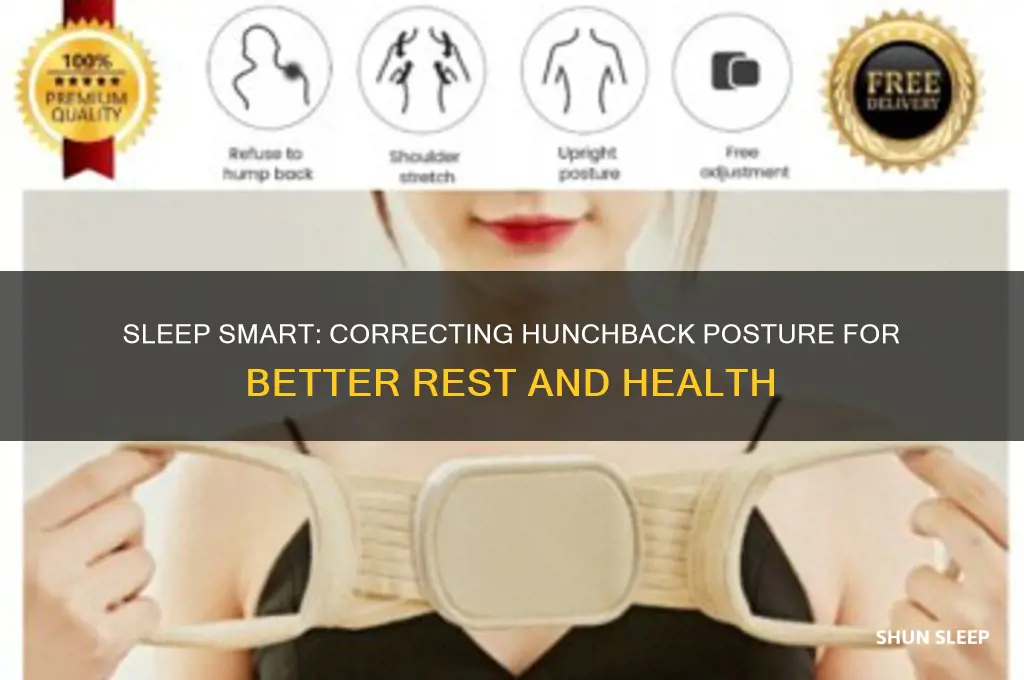 how to get rid of a hunchback while sleeping