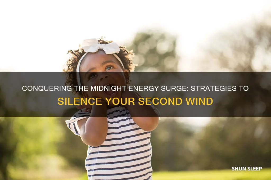 how to get rid of a second wind in sleep