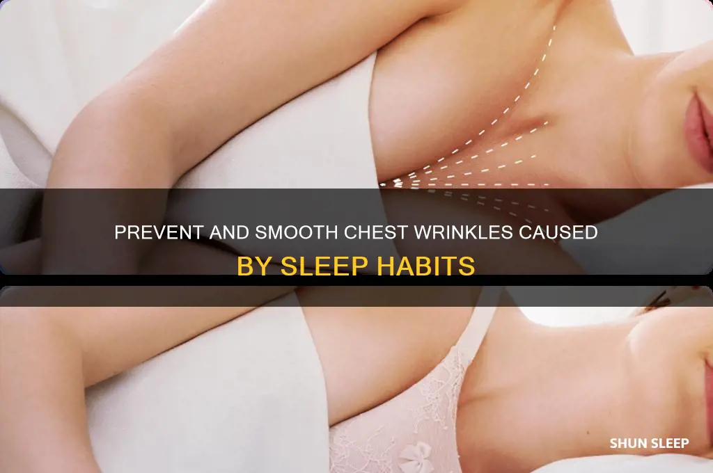 how to get rid of chest wrinkles from sleeping