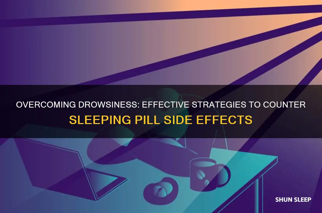 how to get rid of drowsiness from sleeping pills