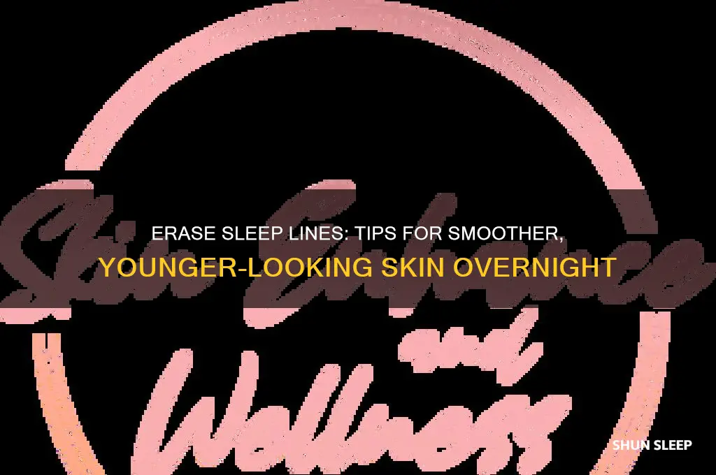how to get rid of face lines from sleeping