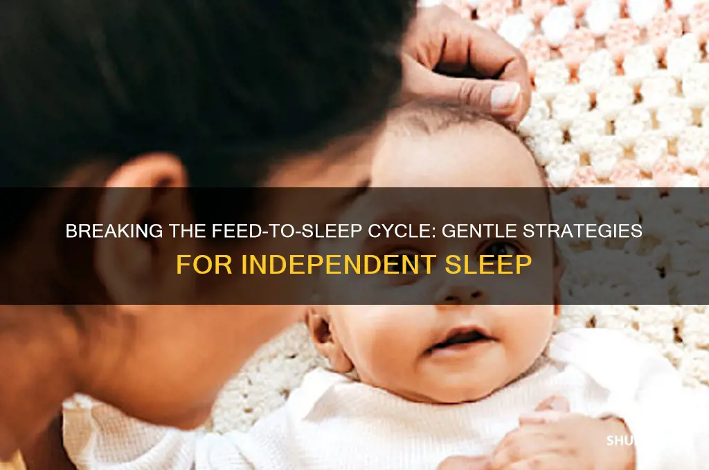 how to get rid of feed to sleep association